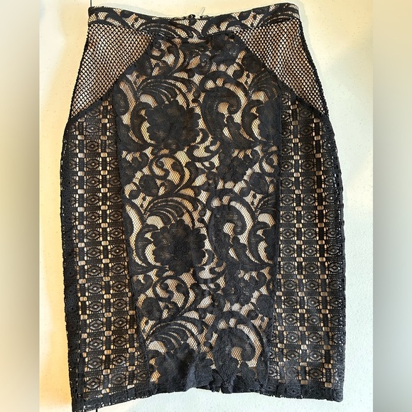 Mossimo Supply Co. Dresses & Skirts - Mossimo Supply Co. Black Lace Skirt